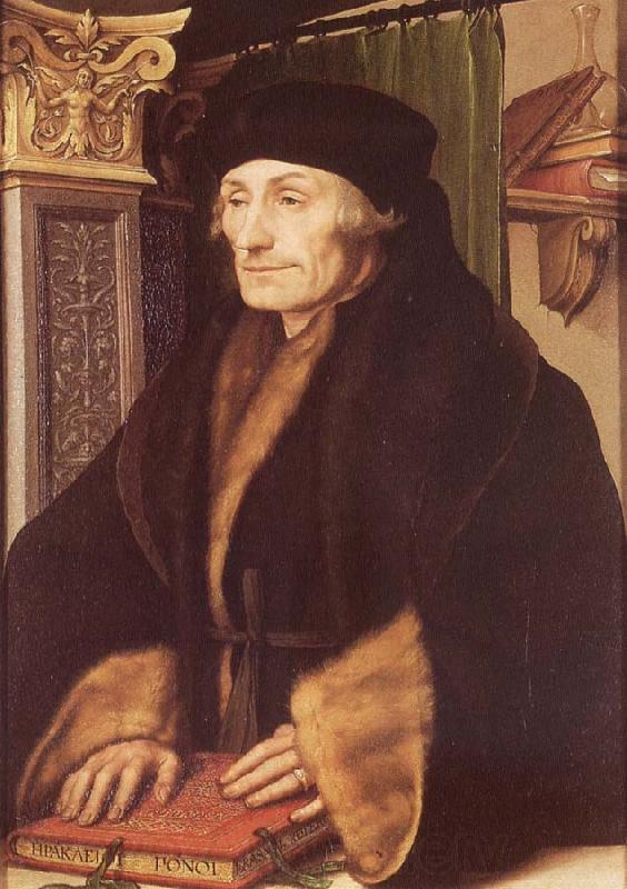 HOLBEIN, Hans the Younger Erasmus Van Rotterdam Norge oil painting art
